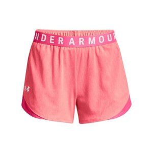 Pink Under Armour Play Up 3.0 Twist Shorts - Excellent Condition, Size Small